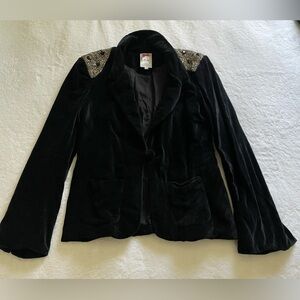 Yoana Baraschi Blazer with embellished shoulders